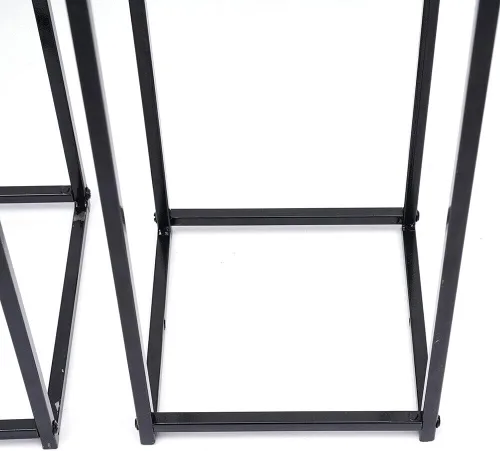 Miniatura 7 de 3 soportes altos para plantas para macetas, soporte de metal para plantas, jardín, boda, estante para plantas, soporte de exhibición para macetas