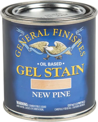 Miniatura 45 de General Finishes - Tinte en gel base de aceite, 1 cuarto de galón, cereza georgiana Georgian Cherry