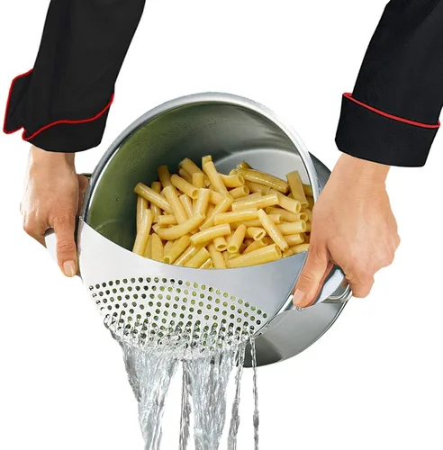 Miniatura 7 de Best Utensils - Colador de espaguetis de acero inoxidable de alta calidad, colador de cocina, colador y escurridor de verduras, se adapta a todas