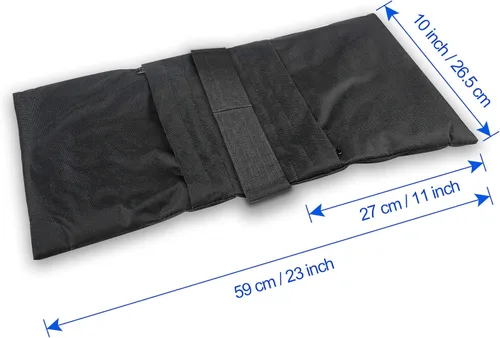 Miniatura 2 de EMART Bolsa de arena resistente mejorada, bolsa de peso para estudio de video fotográfico, diseño de alforja para fotografía, soporte ligero, base