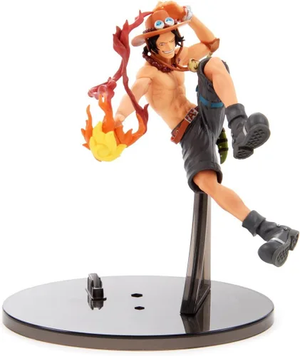 Banpresto Figura de acción Big Zoukeio 6 Special Portgas D Ace para niños de una pieza