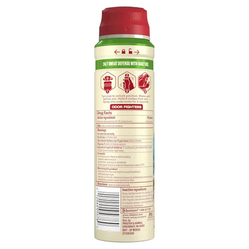 Miniatura 9 de Old Spice Dry Spray Desodorante antitranspirante para hombres, frescura 24/7, protección 24/7 sudor y olor, suave para la piel con acondicionadores