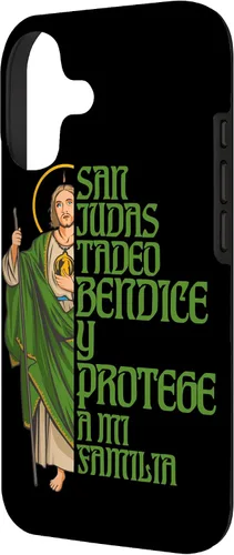 Miniatura 2 de Saint Jude Thaddeus. Bless and Protect My Family Case for iPhone 17