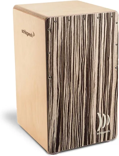 Miniatura 2 de Schlagwerk CP403 cajon repicador 2-en-1 – Mediano, Negro, L