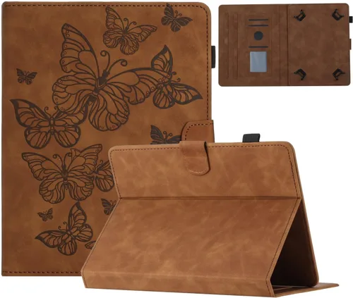 Miniatura 25 de Dteck Funda universal (9.6" a 10.5") - Funda plegable de cuero con tapa para tableta Android 10 10+ pulgadas/Samsung Galaxy Tab 9.6 9.7 10.1 10.4