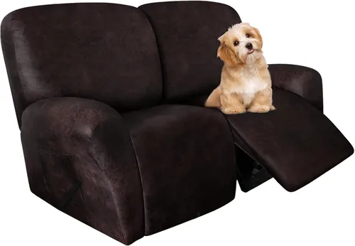 Miniatura 91 de molasofa Fundas de cuero para sillas reclinables, fundas para sillas reclinables grandes para silla reclinable, 4 piezas, fundas lavables que se