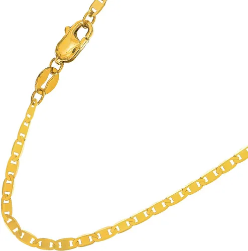 Miniatura 4 de Collar de cadena Mariner de oro amarillo macizo de 14 quilates de 0.067 in - 16, 18, 20, 24 pulgadas