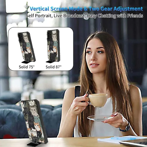 Miniatura 570 de Funda para Samsung Galaxy S22 Ultra 5G, Galaxy S22 Ultra con cubierta de cámara deslizante, funda resistente de doble capa con función atril Black