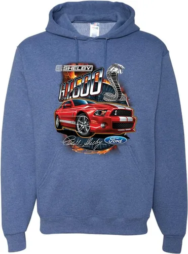 Miniatura 10 de Wild Bobby Shelby GT500 Cobra - Sudadera con capucha con diseño oficial de Ford Motors Cars and Trucks