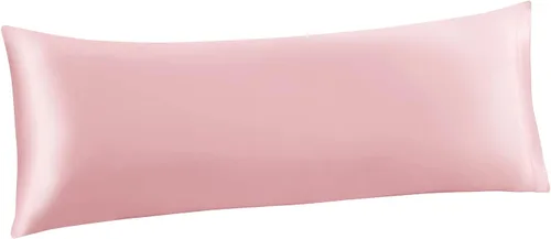 Miniatura 27 de Ersmak Juego de 2 fundas de almohada de satén estándar, ultra suaves y sedosas para cabello y piel, resistentes a las arrugas a la decoloración