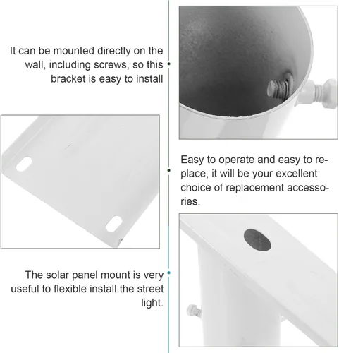 Miniatura 6 de Yardwe Soporte para panel solar, soporte para panel solar, soporte para placa solar, soporte para panel solar, soporte para panel solar, montaje