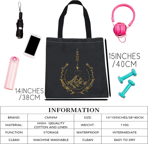 Miniatura 6 de CMNIM Una corte de espinas y rosas regalos para bolsa de mano Acotar City of Starlight Night Court Regalo para la fan de Rhysand