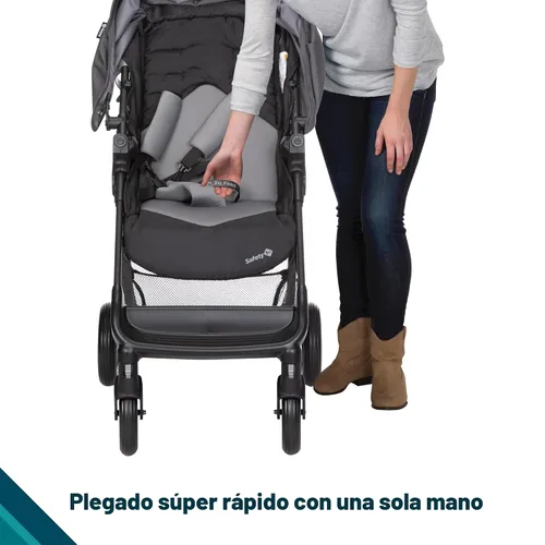 Miniatura 7 de Sistema de viaje tranquilo con asiento de coche para bebé de 35 libras de Safety 1st, rosado, (Monument 2)