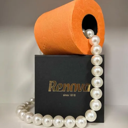Miniatura 6 de Renova Papel higiénico coloreado perfumado de lujo 6 rollos de papel de baño de 3