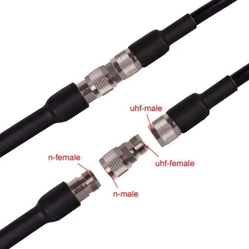 Miniatura 5 de XRDS -RF Adaptador N macho a UHF hembra Conector N a PL-259 SO-239 Conectores de cable coaxial RF coaxial Paquete de 2 (no para TV)