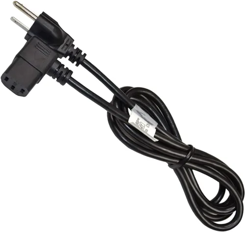 Miniatura 2 de HQRP Cable de CA – 6 pies 18 AWG – IEC C13 en ángulo recto a NEMA 5-15P – Listado UL – Reemplazo compatible con Sole F63 21034, F85 21016, XE850