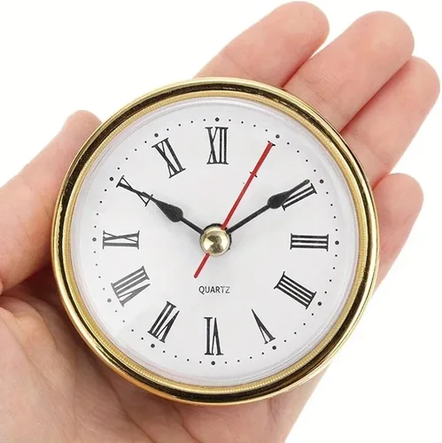 Miniatura 6 de Reloj clásico Craft Movimiento de cuarzo 2-1/2 (2.559 in) Relojes redondos Cabeza Insertar Número romano