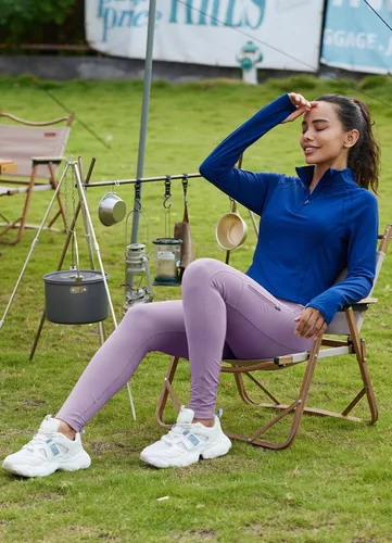 Miniatura 56 de baleaf Leggings con forro polar para mujer, impermeables, pantalones de senderismo de invierno, mallas térmicas para correr, bolsillos