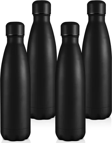 Miniatura 25 de Volhoply Botellas de agua aisladas de 25 onzas, paquete de 1/2/4, termo de acero inoxidable de doble pared que mantiene el frío y el calor, botella