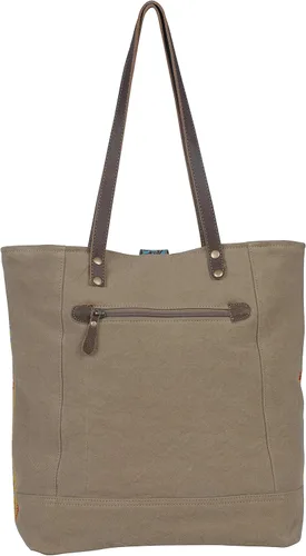 Miniatura 3 de Myra Bag Bolso tote de cuero occidental para mujer - Lemon Tree, Lemon Tree
