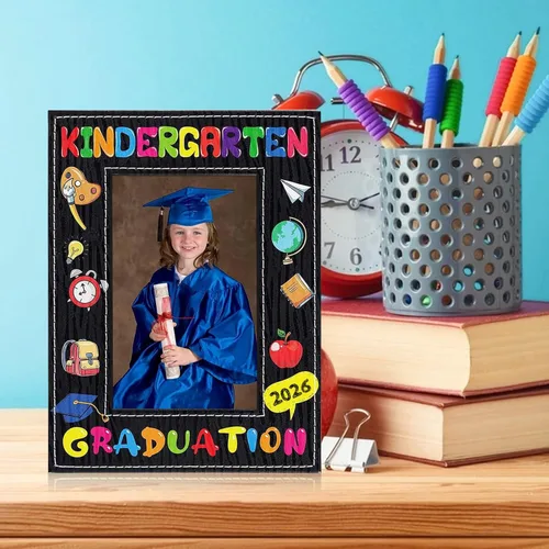 Miniatura 3 de SICOHOME Regalos de graduación de jardín de infantes – Marco de fotos de graduación preescolar preescolar 2026 de 4 x 6 pulgadas, regalo