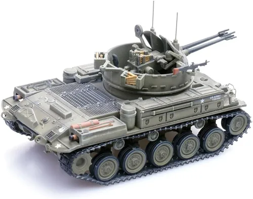 Miniatura 4 de Panzerkampf Fundido a troquel militar a escala 1:72 Plumero M42 Guerra de Vietnam - II Fuerza de Campaña, 5º Batallón, 2º Regimiento