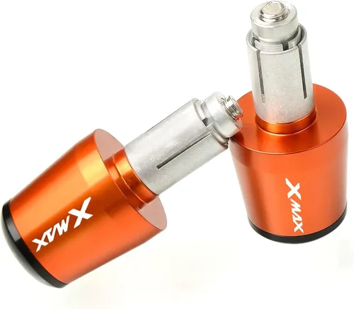 Miniatura 7 de Y&AMAHA X-MAX Xmax X MAX 125 250 300 400 CNC Alumiunm Plugs Manillar Moto Manillar Moto Manillar Agarres Tapa Extremos 7/8'' 0.866 in (Color : Negro)
