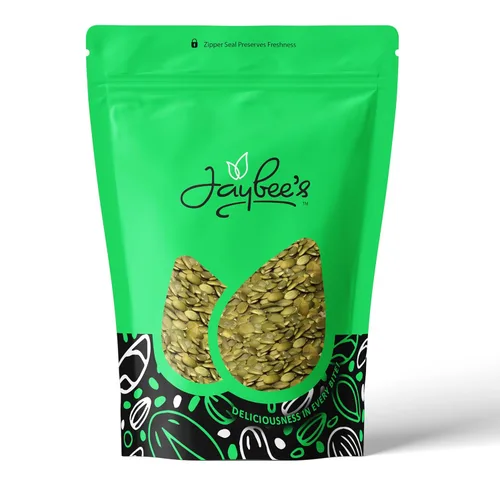 Miniatura 7 de Jaybee's Nuts - Semillas de calabaza crudas de 5 libras - Pepitas sin sal Bocadillo saludable con alto contenido de proteínas Kosher Keto