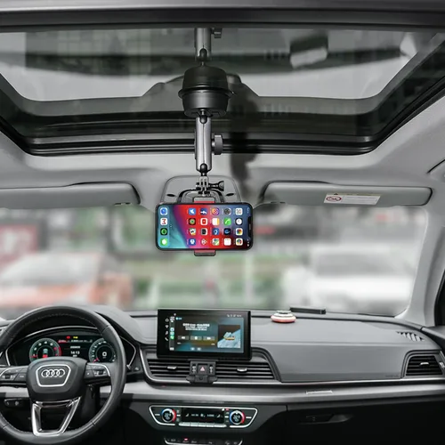 Miniatura 6 de Suptig Soporte de ventosa, soporte de cámara de coche para teléfono, Gopro, Canon, Nikon, Sony, Digital Cam, DJI Action 5 Pro, Insta360 X5/X4/X3
