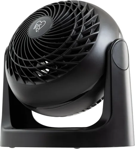IRIS USA Ventilador de escritorio, circulador de aire, 3 velocidades, distancia máxima de aire de 52 pies, inclinación ajustable de 360°, motor