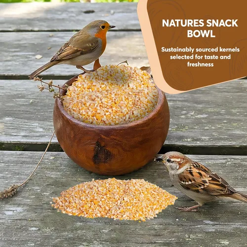 Miniatura 4 de Maíz partido de 10 libras – Semilla premium para aves y alimento para vida silvestre para patos, venados, ardillas, pollos y pavos – Maíz partido