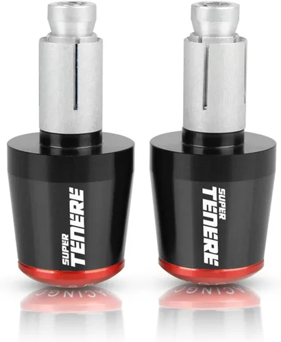 Miniatura 11 de Agarres para manillar de motocicleta de 78 pulgadas, 0.866 in, tapón de extremo para XTZ750 XTZ 750 SUPERTENERE 1989-1996 1995 1994 (color : 1)