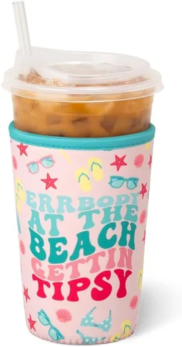 Miniatura 41 de Funda Swig Life para taza de café helado pequeña, funda estándar de 22oz para taza de café helado con asa, funda aislante de neopreno para mantener