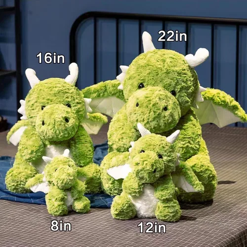 Miniatura 8 de SUSULF Pequeño Dragón Volador – Lindo Juguete de Peluche de Animal – Adorable Juguete de Dragones Suaves de Peluche y Regalos – Regalo Perfecto