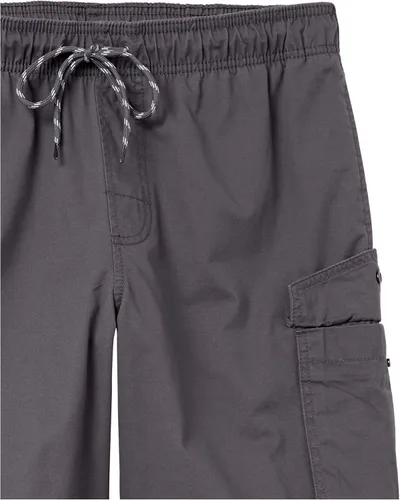 Miniatura 5 de Tienda Essentials Pantalones cortos cargo con cintura elástica para hombre de 9 pulgadas