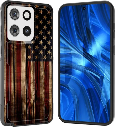 Miniatura 119 de Funda para Moto G 5G 2023, [probada en caídas de grado militar], resistente, resistente, resistente, a prueba de golpes, funda protectora
