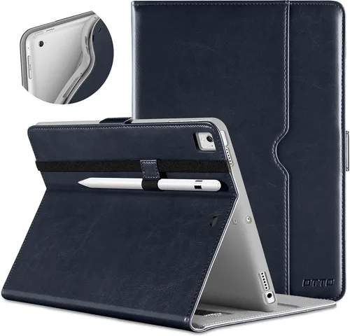 Miniatura 24 de DTTO para iPad de 9.7 pulgadas 5ª/6ª generación 2018/2017 con soporte para Apple Pencil, funda de piel premium con función atril para iPad de 9.7