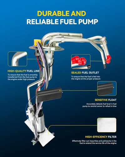 Miniatura 2 de PHILTOP HP10000 Módulo de Ensamblado de Bomba de Combustible Eléctrica Compatible con C1500/C2500/K1500/K2500 4.3L 5.0L 5.7L 7.4L de 1988–1995
