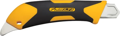 Miniatura 2 de OLFA 18mm Cuchillo multiusos de alta resistencia (LA-X) - Cuchillo multiusos de agarre antideslizante con mango reforzado de fibra de vidrio