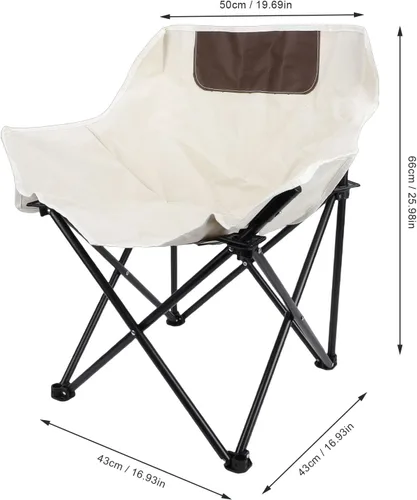 Miniatura 2 de MAVIS LAVEN Folding Camp Chair, Portable Compact Lightweight for Outdoor Camping Picnic Park, with Stable Structure and Water Proof Oxford Cloth