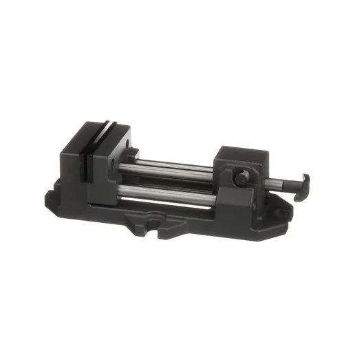 HHIP 3900-0184 Pro-Series morsa de banco de hierro de alta calidad de deslizamiento rápido, mordaza de 4" de ancho x 1.375" de profundidad, abertura