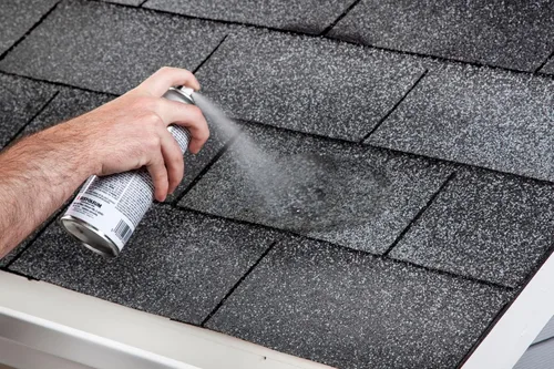 Miniatura 5 de Rust-Oleum Parche de techo triple grueso y espray sellador, 13 onzas, negro