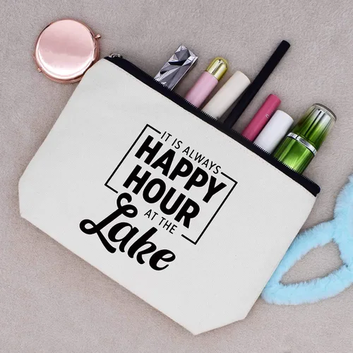 Miniatura 5 de LIBIHUA Nuevo hogar Nueva casa casa regalo de inauguración de la casa-bolsa de maquillaje bolsa de cosméticos bolsa de viaje, 45-Siempre es hora