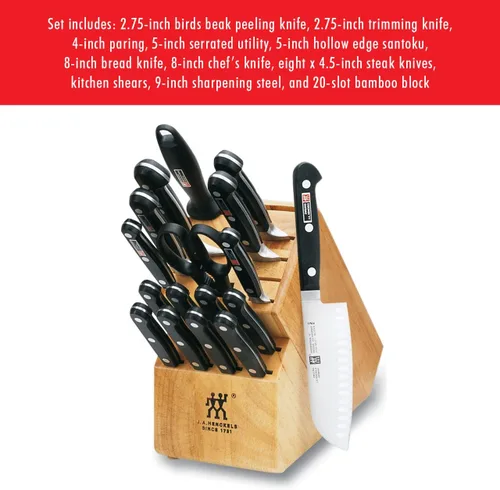 Miniatura 11 de ZWILLING - Juego de bloque de cuchillos