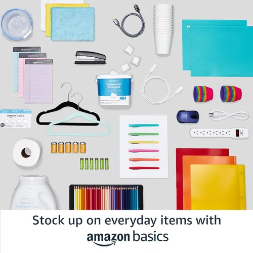 Miniatura 5 de Amazon Basics Organizador de Armario Colgante de Metal Ajustable y Expandible con Estantes, 57-80''L x 14''W x 72''H, Negro