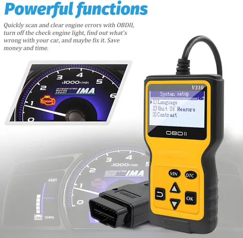 Miniatura 4 de Herramienta de escaneo OBD2 para auto, lector de códigos de falla del motor del vehículo, herramienta de escaneo de diagnóstico CAN, comprueba