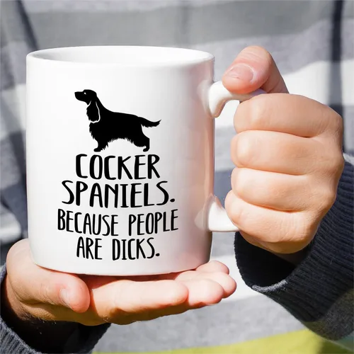 Miniatura 4 de Retreez Taza Graciosa - Amante de Perros Cocker Spaniel Papá Mamá Propietario de Cocker Spaniel Inglés Regalo 11 Oz Taza de Café Cerámica de DOG070