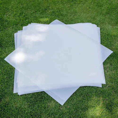 Miniatura 5 de Hojas de plástico para plantillas de corte láser PET en blanco de 24 x 24 pulgadas y 7 mil (paquete de 10), material de plantilla Mylar seguro