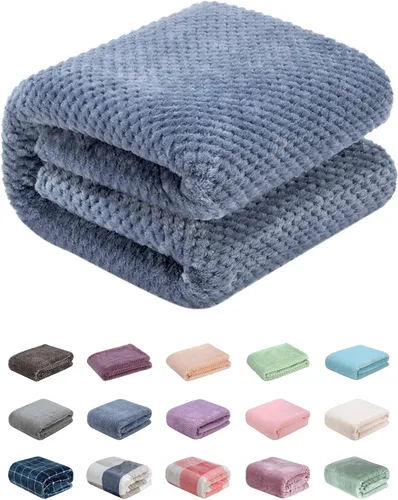 Miniatura 50 de Manta o manta mullida para bebé, suave, cálida y acogedora manta de vellón coral para niños pequeños, bebés o recién nacidos, para cuna, cochecito