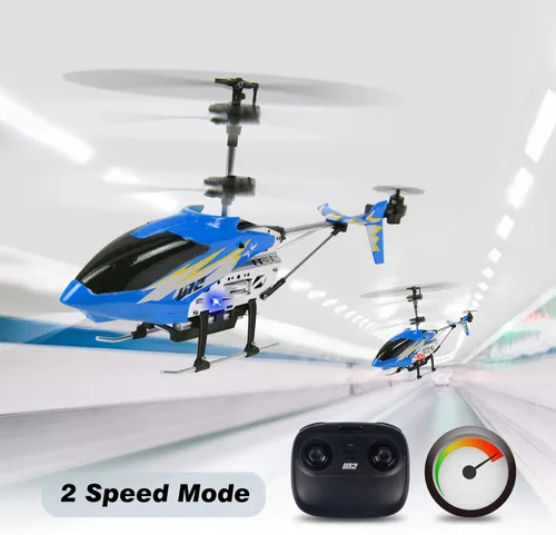 Miniatura 5 de Cheerwing Helicóptero de control remoto U12 con retención de altitud, mini helicóptero RC para adultos y niños, una tecla de despegue/aterrizaje y 2